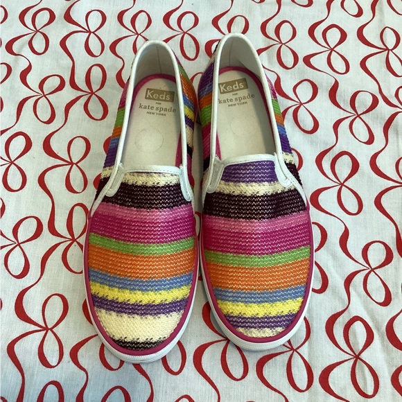 Keds X Kate Spade Shoes - Keds for Kate Spade Kids Multicolor Slip-On Shoes